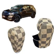 Capa Proteção Couro Câmbio Automático Jeep Compass 2016 À 2025