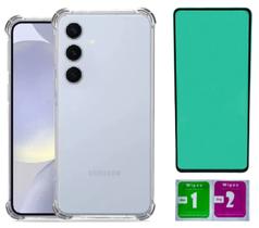 Capa Proteção Impacto Para Galaxy S25 + Pelicula Ceramica Capa Proteção Impacto Para Galaxy S25 + Pelicula Ceramica