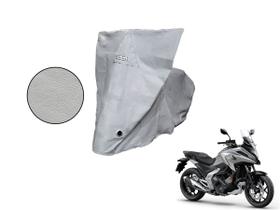 Capa Proteção Impermeável Moto Honda NC 700 750X Cinza Capa Proteção Impermeável Moto Honda NC 700 750X Cinza