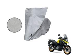 Capa Proteção Impermeável Suzuki DL 650 / 1000 VSTROM Cinza Capa Proteção Impermeável Suzuki DL 650 / 1000 VSTROM Cinza