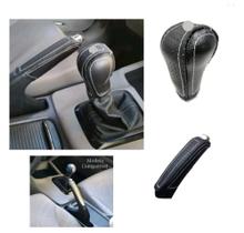 Capa Proteção manopla Câmbio Manual + Freio de Mão Honda Civic Lxr 2012 a 2016