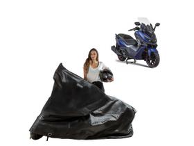 Capa Proteção Moto Dafra Cruisym 300 Forrada Impermeável Capa Proteção Moto Dafra Cruisym 300 Forrada Impermeável