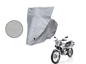 Capa Proteção Moto Honda Bros Falcon Tornado Cinza Premium Capa Proteção Moto Honda Bros Falcon Tornado Cinza Premium