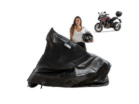Capa Proteção Moto Honda NT 1100 com Baú Bauleto Capa Proteção Moto Honda NT 1100 com Baú Bauleto