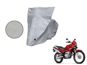 Capa Proteção Moto Honda NX 400i Falcon Cinza Capa Proteção Moto Honda NX 400i Falcon Cinza