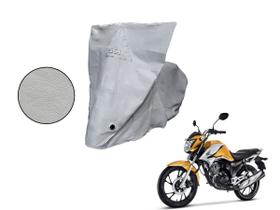 Capa Proteção Moto Honta Titan 125/ 150/ 160 Cinza Premium - Kahawai