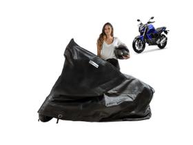 Capa Proteção Moto Yamaha Fazer FZ25 Forrada Impermeável