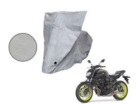 Capa Proteção Moto Yamaha MT03 MT07 MT09 Cinza Premium