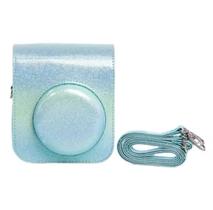 Capa Proteção Para Instax Mini 12 / 11 - Dazzle Azul e Verde