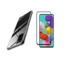 Capa Proteção + Película De Vidro 3D Para Samsung Galaxy A72