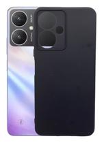 Capa Proteção Preta Aveludada Para Redmi Poco M6 5g Silicone Capa Proteção Preta Aveludada Para Redmi Poco M6 5g Silicone