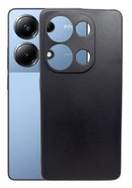 Capa Proteção Preta Aveludada Para Xiaomi Poco M6 Pro 4g Capa Proteção Preta Aveludada Para Xiaomi Poco M6 Pro 4g