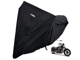Capa Proteger Cobrir Moto Lycra Tecido Harley Davidson 883 Capa Proteger Cobrir Moto Lycra Tecido Harley Davidson 883