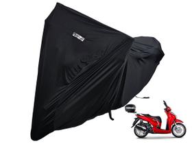 Capa Proteger Cobrir Moto Lycra Tecido Honda SH 300 com Baú Capa Proteger Cobrir Moto Lycra Tecido Honda SH 300 com Baú
