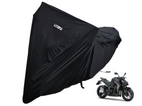 Capa Proteger Moto Lycra Tecido Kawasaki Z1000 Er6 Z750 Z800 Capa Proteger Moto Lycra Tecido Kawasaki Z1000 Er6 Z750 Z800