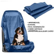 Capa Protetor Carro Banco banco dianteiro azul Frente Oficina Mecânico Pet material sintético impermeável