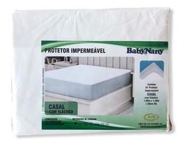 Capa Protetor Colchão Impermeável Casal Elástico Anti Acaro