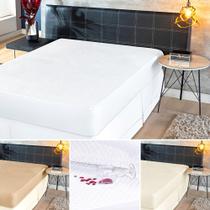 Capa protetor colchão impermeável casal king antiácaro matelada grossa segura xixi idoso Capa protetor colchão impermeável casal king antiácaro matelada grossa segura xixi idoso