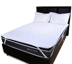 Capa Protetor Colchão Solteirão 97 Impermeável Algodão 140 Fios Bf Colchões