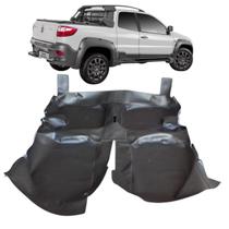 Capa Protetor De Assoalho Fiat Strada dupla 2012/2019 Preto