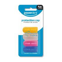 Capa Protetor de Cerdas p/ Escova Dental Powerdent 4 unidades