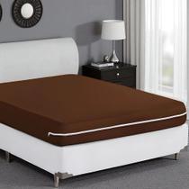 Capa Protetor de Colchão Casal Queen Malha Gel Várias Cores