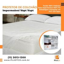 Capa Protetor De Colchão Impermeavel Casal King 1.93X2.03X40 - COM00430175 - plastco Capa Protetor De Colchão Impermeavel Casal King 1.93X2.03X40 - COM00430175 - plastco