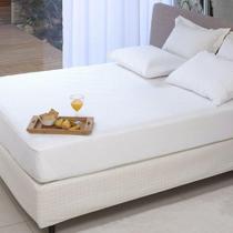 Capa Protetor De Colchão Solteiro Impermeável Malha Lavive