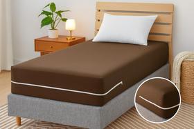 Capa Protetor de Colchão Solteiro Malha Gel Várias Cores