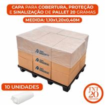 Capa protetor de Pallet em TNT 20g 1,10 x 1,20 x 0,40m 10U
