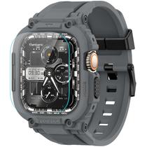 Capa, Protetor de Tela e Alça para Apple Watch 49mm - Cinza Espacial Capa, Protetor de Tela e Alça para Apple Watch 49mm - Cinza Espacial