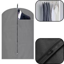 Capa Protetor Guarda Terno Visor Zíper Social Antimofo Roupa