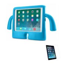 Capa Protetor Infantil iPad Air 5 10,9" 2022/Pel Vidro -Azul Capa Protetor Infantil iPad Air 5 10,9" 2022/Pel Vidro -Azul