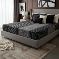 Capa Protetor Para Colchão Casal Padrão Estampada Zíper Capa Protetor Para Colchão Casal Padrão Estampada Zíper