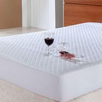 Capa Protetor para Colchão Queen Impermeável Matelada com Elástico - Branca