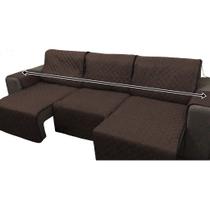 Capa Protetor Para Sofa Retratil e Reclinavel 3,50M 3 Modulos (MEDIDA COM OS BRAÇOS)