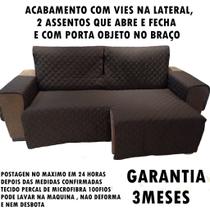 Capa protetor para sofa retratil resistente 2,30 2mod largura total do sofa com os braços