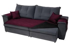 CAPA PROTETOR PET IMPERMEÁVEL PARA SOFÁ 2 LUGARES 2.50m DUPLA FACE CAPA PROTETOR PET IMPERMEÁVEL PARA SOFÁ 2 LUGARES 2.50m DUPLA FACE