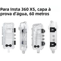 Capa Protetora À Prova d'Água Para Câmera De Ação Insta360 One X5, Habitação Subaquática Para Capa Protetora À Prova d'Água Para Câmera De Ação Insta360 One X5, Habitação Subaquática Para