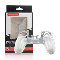 Capa Protetora Acrílico Para Controle Compatível Com Playstation 4 Case Transparente Cristal