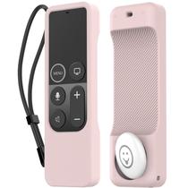 Capa protetora AHASTYLE para Apple TV Siri Remote com AirTag