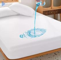 Capa protetora anti-ácaros para colchões Queen impermeável clean air