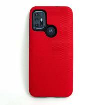 Capa Protetora Anti Impacto Strong Duall Iwill para Motorola Moto G30 6.5 - Vermelho