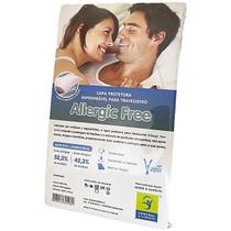 Capa Protetora Antiácaro para Travesseiro Adulto Allergic Free 50X70cm