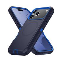 Capa Protetora Antichoque Armor Defender Magsafe Para iPhone 11-16 pro Max Com Carregamento Sem Fio