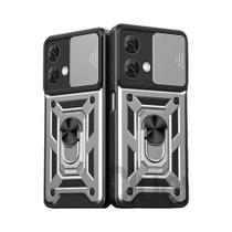 Capa Protetora Antichoque Com Câmera Deslizante Para Motorola Série G: G84, G54, G34, G14, G53, G62,