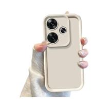 Capa Protetora Antichoque Fosca Para Xiaomi Redmi 13 4G 5G E Redmi 13x Com Sensação De Pele