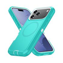 Capa Protetora Armor Shockproof Defender Magsafe Para iPhone 11-16 pro Max Com Carregamento Sem Fio