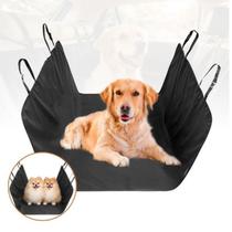 Capa Protetora Banco Traseiro Carro para Pets Animais Impermeável Universal Veículo Passeio Leva Pet Cachorro Cão Gato Protege Pelos Sujeira Liquidos