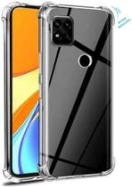 Capa Protetora Capinha Transparente Para Xiaomi Redmi 9C Anti Impactos Capa Protetora Capinha Transparente Para Xiaomi Redmi 9C Anti Impactos